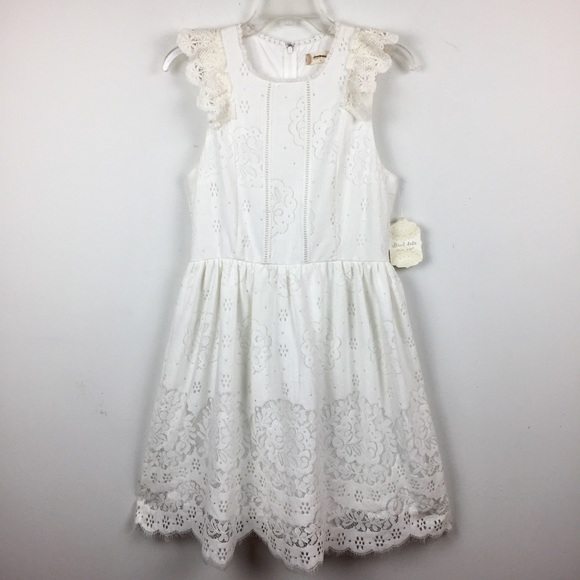 Altar’d State Floral Lace Alvida Fit & Flare Dress - Picture 4 of 8